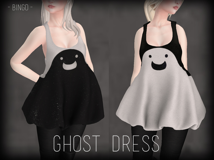 - bingo - ghost dress (boxed)