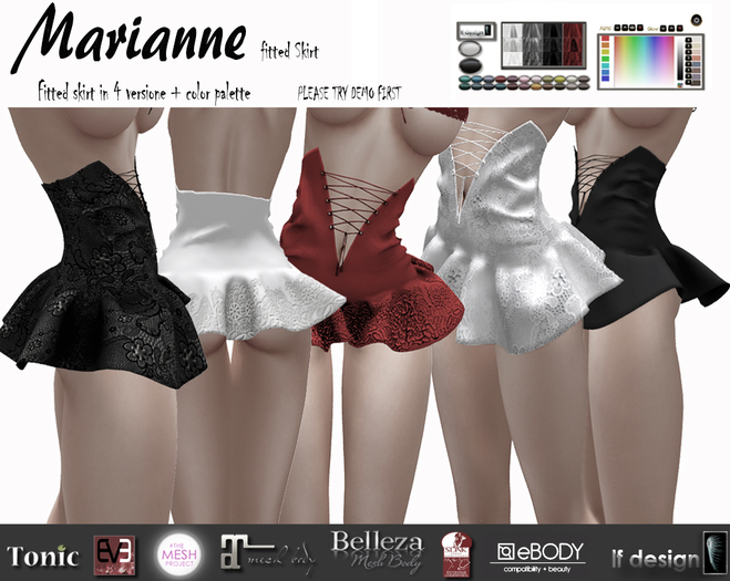 [lf design] Marianne Skirt Demo
