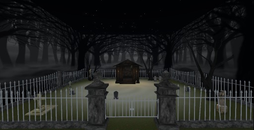 ~HDS~ Dark Forest Cemetery Skybox Boxed