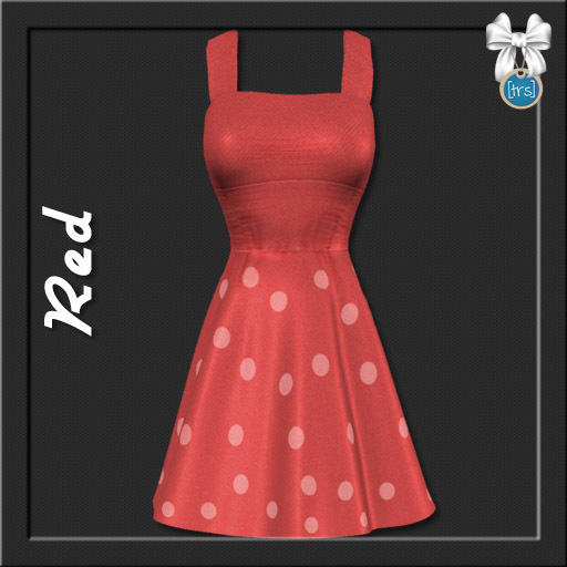 [trs] Doris Swing Dress . Red