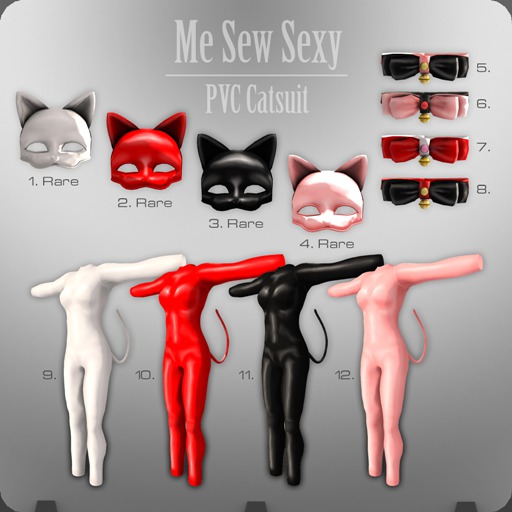 *MSS* PVC Cat Collar White