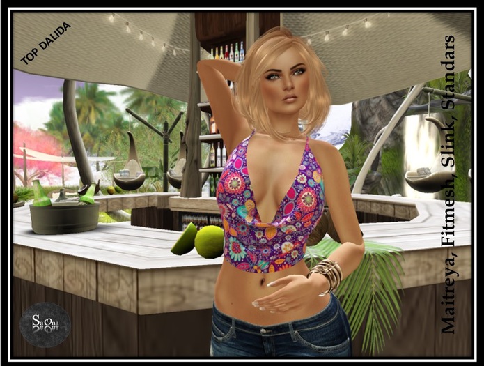 TOP DALIDA BOHEME- SAONA