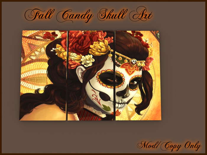 *CC* Fall Candy Skull Art 