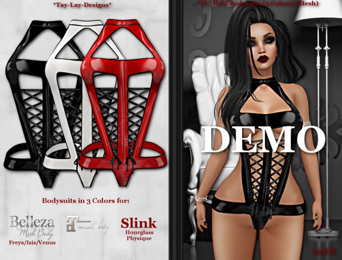 *Tay-Lay-Designs* HOT Bodysuits (3 Colors) (Mesh) DEMO