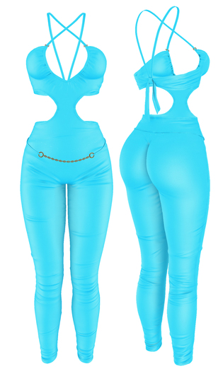 adorsy - Kimberly Bodysuit Light Blue - Maitreya