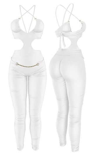 adorsy - Kimberly Bodysuit White - Maitreya