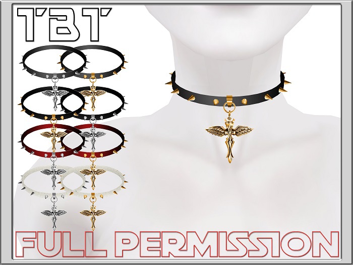 TBT FULL PERM Choker crosswings MESH