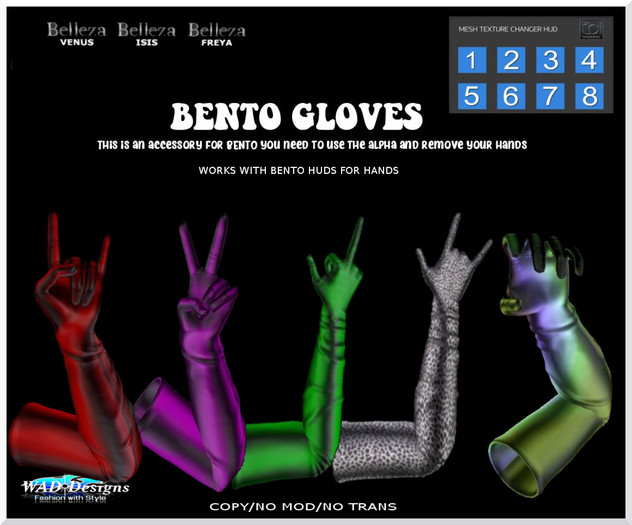 BENTO GLOVES BELLEZA