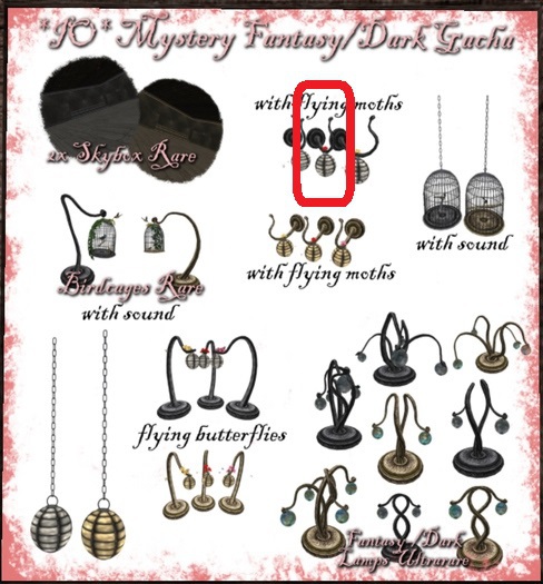 *IO* Dark Wall Lamp -red-