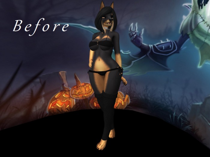 KemonoTorso Short-N-Curvy