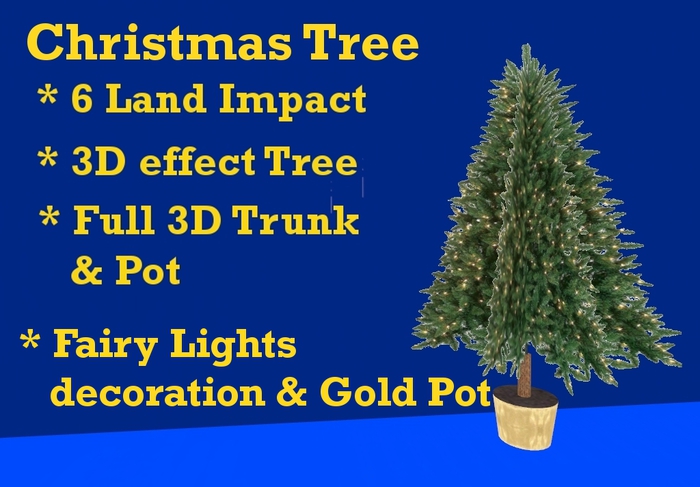 Christmas Tree Trad/Fairy Lights