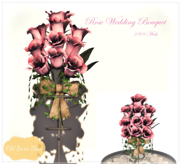 {OBD} ROSE BOUQUET & STAND