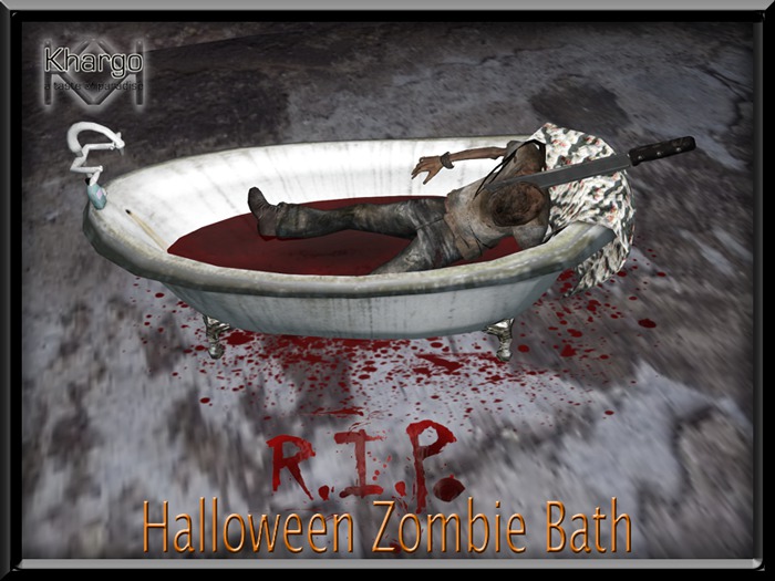 khargo halloween zombie bath - boxed