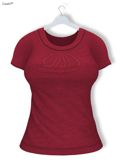 Gawk! Raspberry Cutie Shirt (Mesh) - for Maitreya Mesh Body