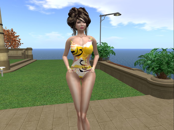 Swemsuit Yellow Life