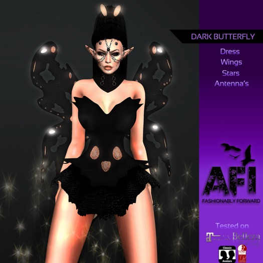 AFI Designs Dark Butterfly Costume  *add me*