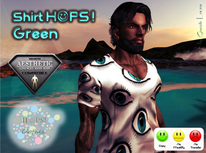 [HOPS!] Green Shirt@