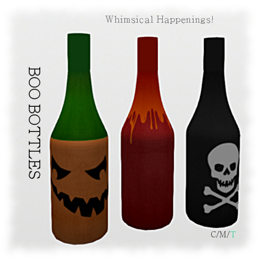 [Home Goods] - Boo Bottles w/ Texture HUD