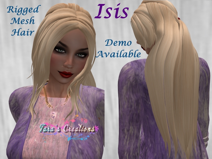 Second Life Marketplace - Tara's Creations *Isis* Mesh Hair Reds Pack (BOX)