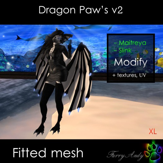 Dragon paws v2 