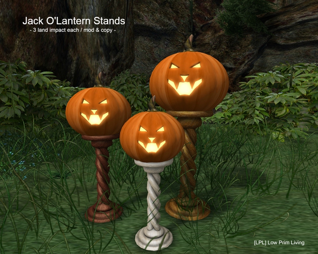 Halloween - Jack O'Lantern Stand Set