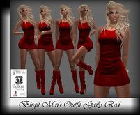 BLACK FRIDAY Birgit Mai's Outfit Gaily Red (BOXED)