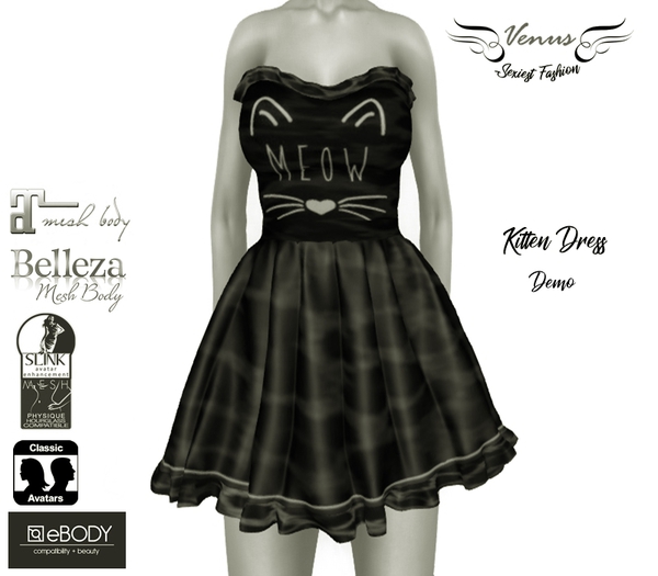 ~Vs~ DEMO Kitten Dress