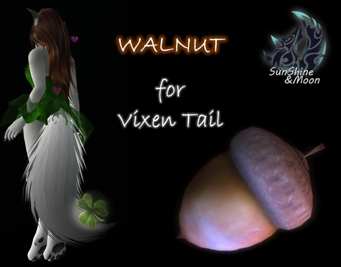 [S&M] Walnut - Vixen Tail Toy
