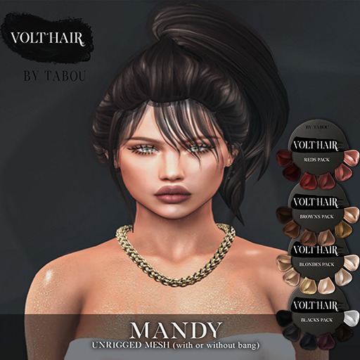 VoltHAIR - MANDY Hair- Fat Pack (attach!)