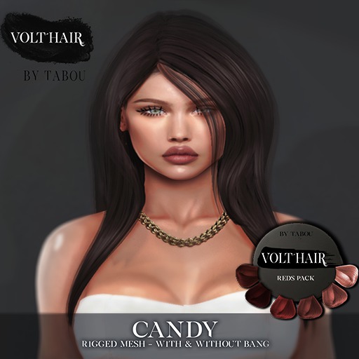 VoltHAIR - CANDY Hair- Red