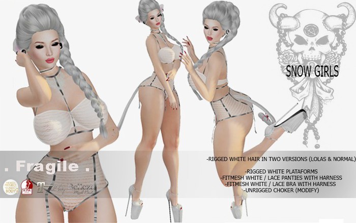 .Fragile. Snow Girls Outfit - TMP MAITREYA SLINK BELLEZA
