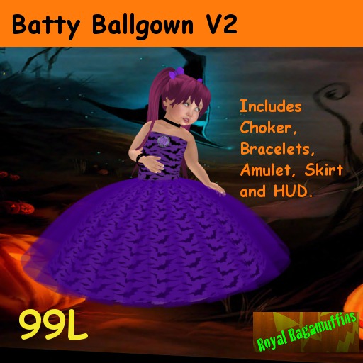 *RR* Batty Ballgown V2 (TD+Omega)