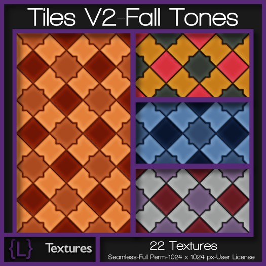 {L} Tiles V2-Fall Tones