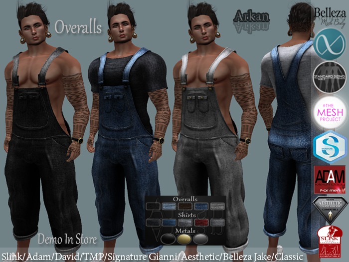 .::Arkan::. Overalls + Fitmesh