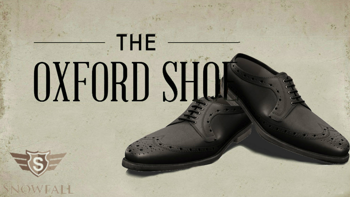 Black - MENS OXFORD SHOES