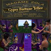 Complete Fortune Teller Gypsy Tent