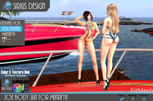 Sirius Design Zoe Fishnet Body Suit Boxed