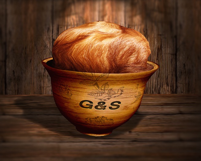 Basket with Fur