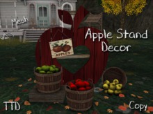 *TTD* MESH Apple Stand Decor (Boxed)