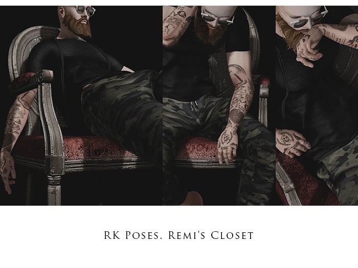 RK Poses. Remi's Closet