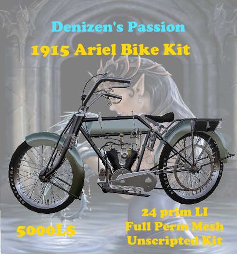1915 Ariel Bike CEQ