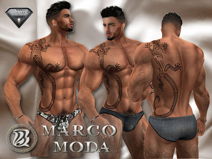 MM GECKO TATTOO