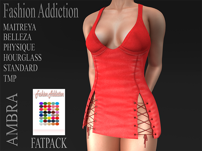 FASHION AMBRA DRESS -MAITREYA BELLEZA SLINK TMP STANDARD-