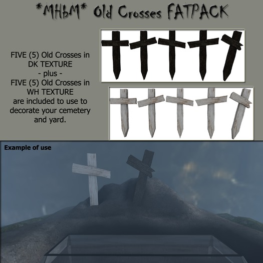 *MHbM* Old Crosses - FATPACK BOX (touch to open)