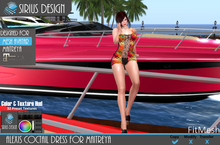 Sirius Design Alexis  Mini Coctail Dress Boxed