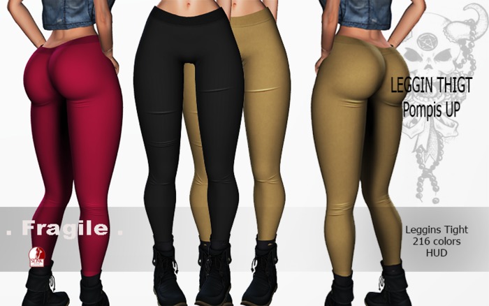 .Fragile. Tight Leggin pompis up 216 colors (add me)