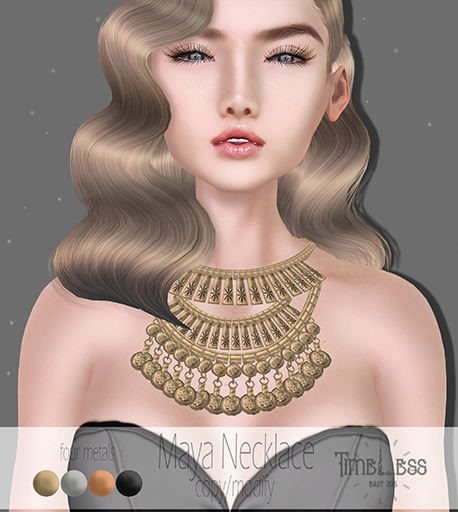 Timeless - Maya Necklace BRONZE