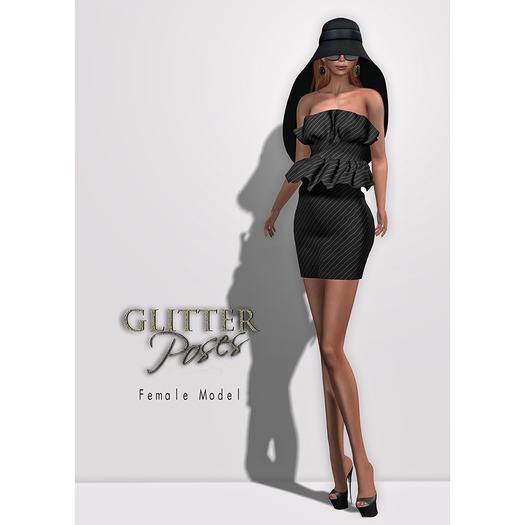 GLITTER Poses - GP Female Model Serie 1 Set