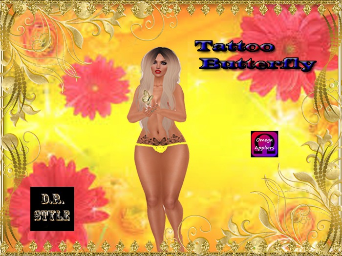 D.R.S. Tattoo Butterfly