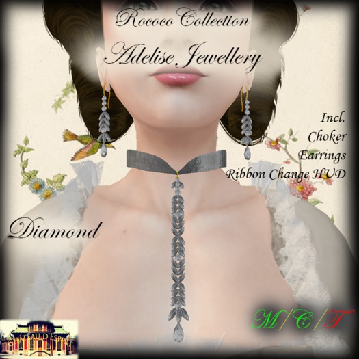 ~CdE~ Rococo Adelise DIAMOND Jewellery